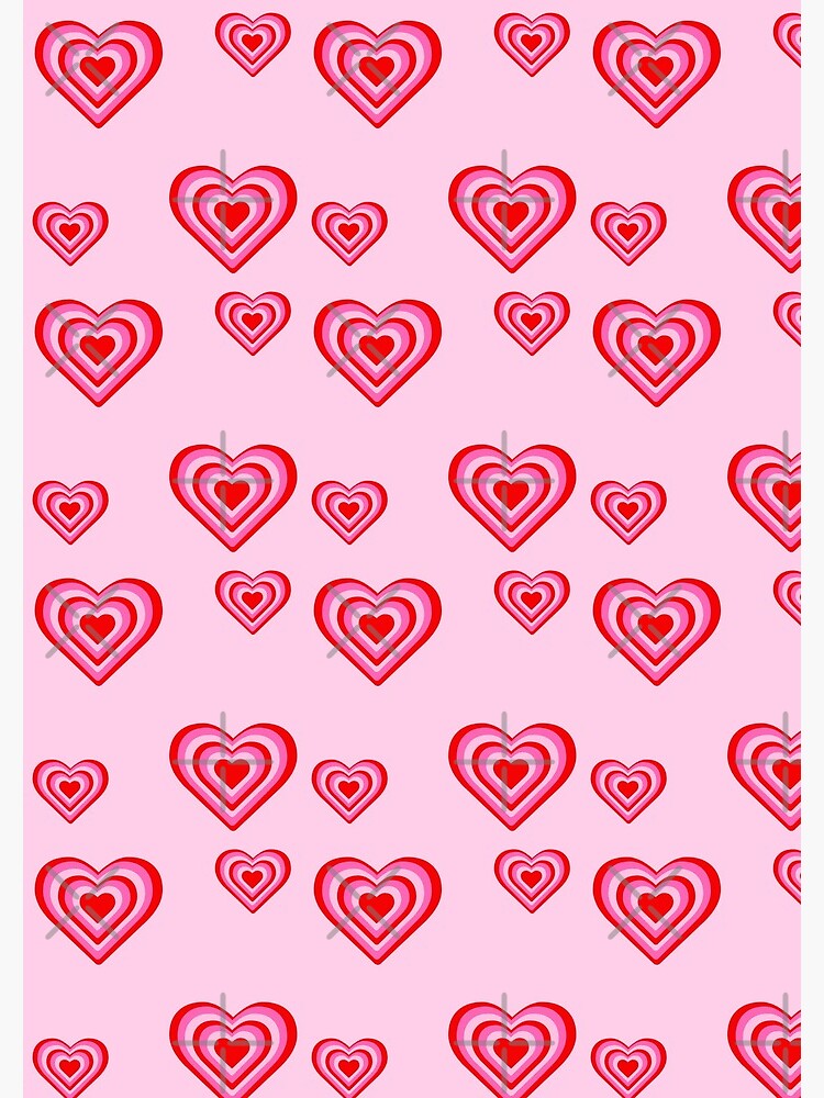 Loveboro cigarette packs pattern / girly stickers / pink grid Art Print by  InnaPoka