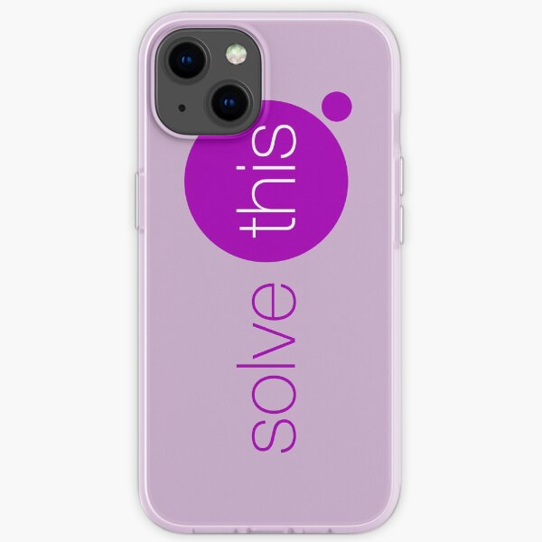 Solve This iPhone Soft Case