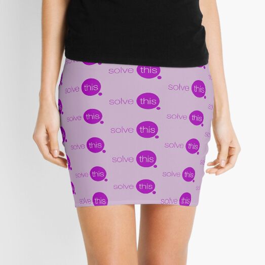 Solve This Mini Skirt