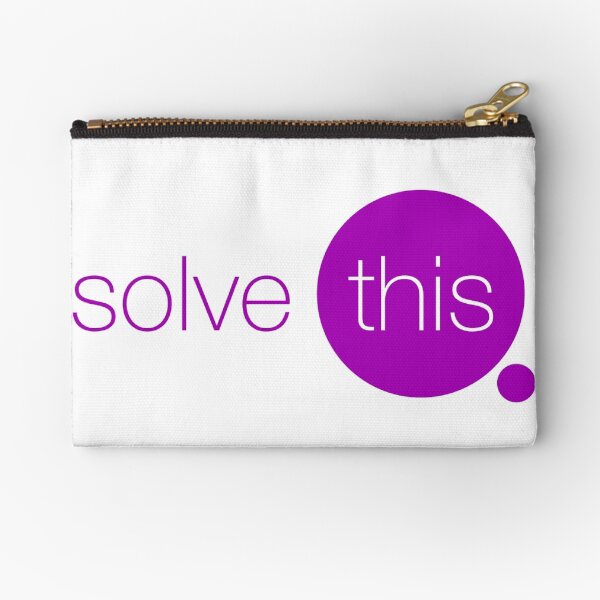 Solve This Zipper Pouch