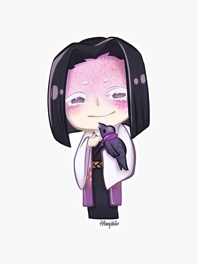 KNY Ubuyashiki Kagaya Sticker By AMinegishiArt Redbubble