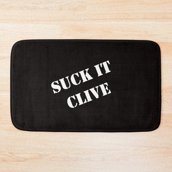 Item preview, Suck it Clive White text designed and sold by WestCoastWhoop.
