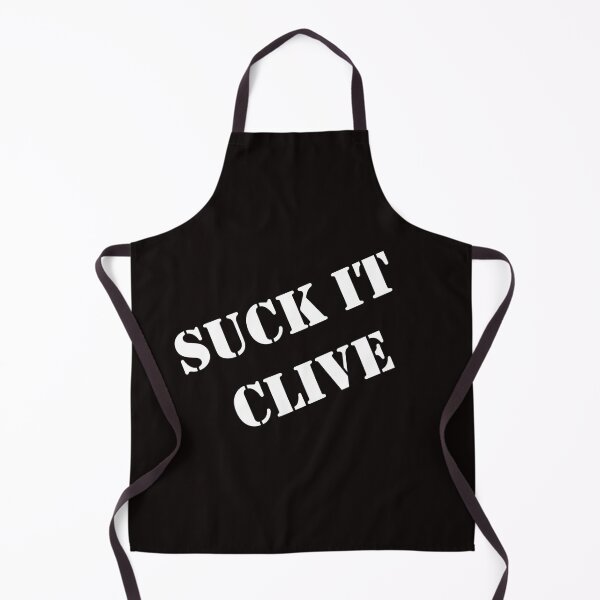 Item preview, Suck it Clive White text designed and sold by WestCoastWhoop.