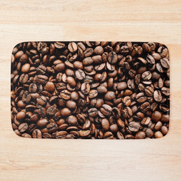Item preview, Black coffee bean pattern design designed and sold by anzus13carlett.