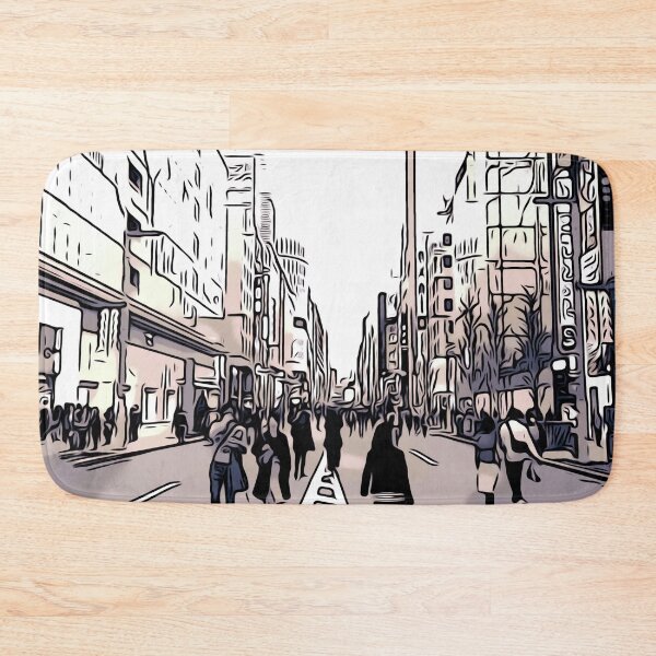 Item preview, Ginza street on a weekend designed and sold by guoshengz.