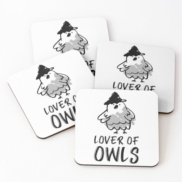 Item preview, Lover of Owls Cute Doodle of Wizard Owl designed and sold by javes93.