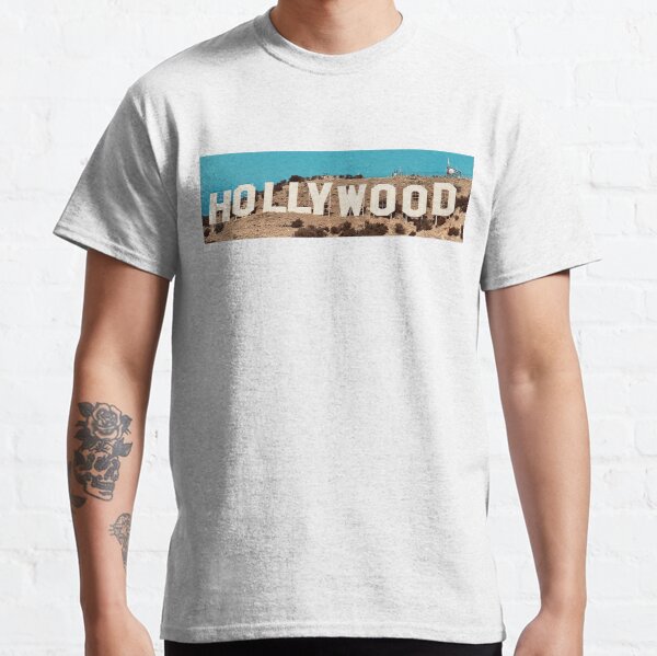 the infamous Hollywood sign Classic T-Shirt