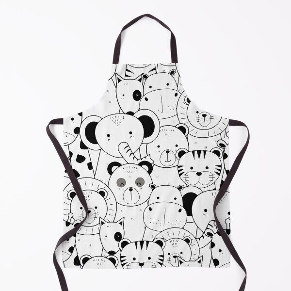 Item preview, cartoon animal crowd designed and sold by Arte Para Rebaja.