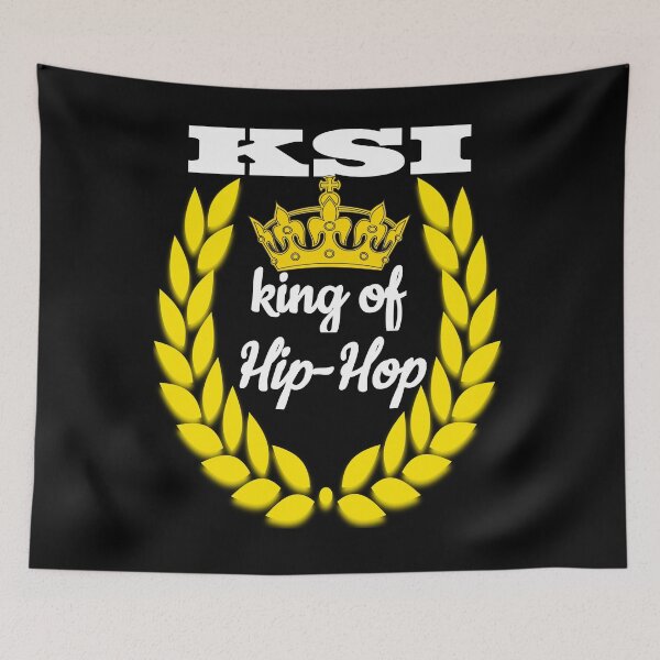 Item preview, KSI king of hip hop designed and sold by Recoshet.