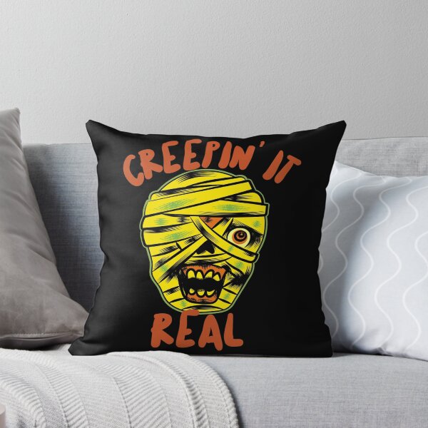 Item preview, creepin it real funny halloween creepy mummy pun designed and sold by GoodyLeo.