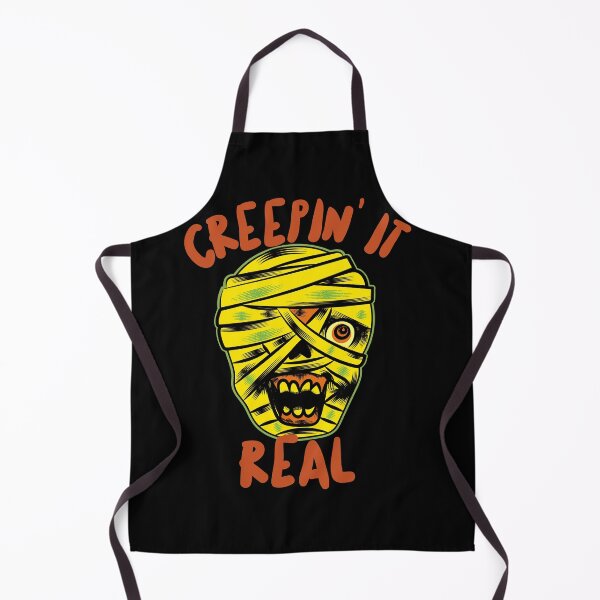 Item preview, creepin it real funny halloween creepy mummy pun designed and sold by GoodyLeo.