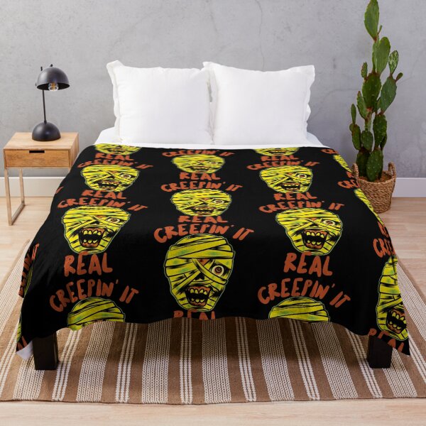 Item preview, creepin it real funny halloween creepy mummy pun designed and sold by GoodyLeo.