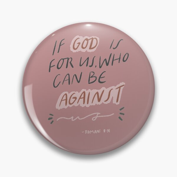 Item preview, Romans 8:31 | Bible Verses | Christian Inspirational Faith | Illustration Calligraphy designed and sold by seaniemendoza.