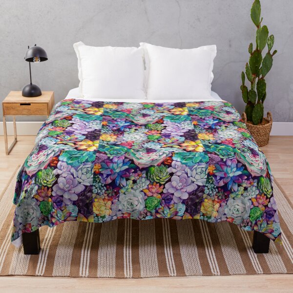 Item preview, Multicolored Succulents, Prismatic Trendy Fresh designed and sold by lotusbud.