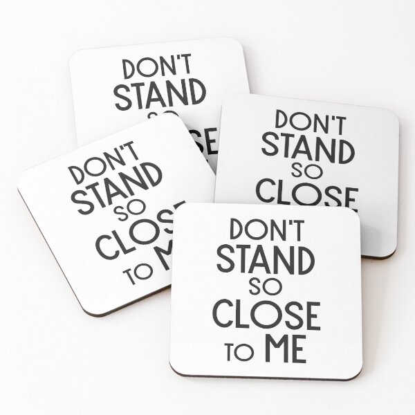 Item preview, Don't Stand So Close To Me designed and sold by Albatrozz.