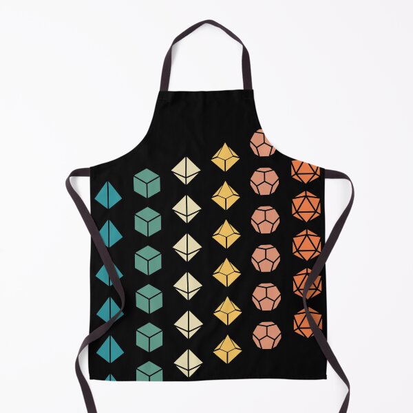 Item preview, Retro Polyhedral Dice Set designed and sold by pixeptional.