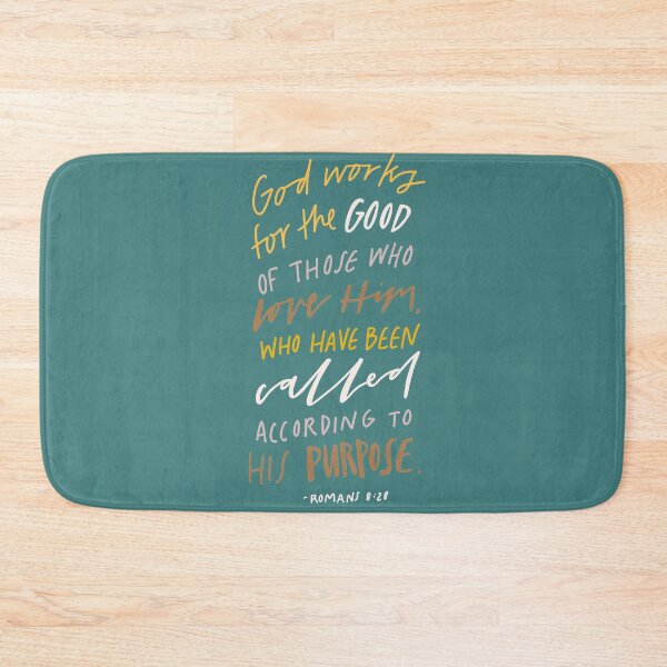 Item preview, Romans 8:28 | Bible Verses | Christian Inspirational Faith | Illustration Calligraphy designed and sold by seaniemendoza.