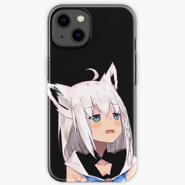 Confused Fubuki iPhone Soft Case