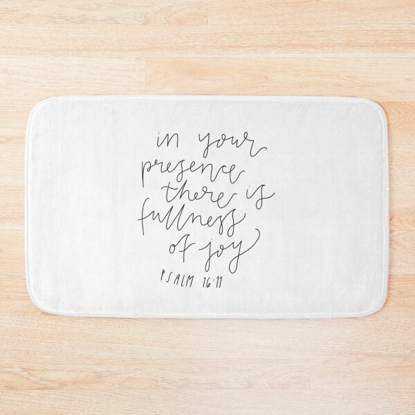 Item preview, Psalms 16:11 | Bible Verses | Christian Inspirational Faith | Illustration Calligraphy designed and sold by seaniemendoza.