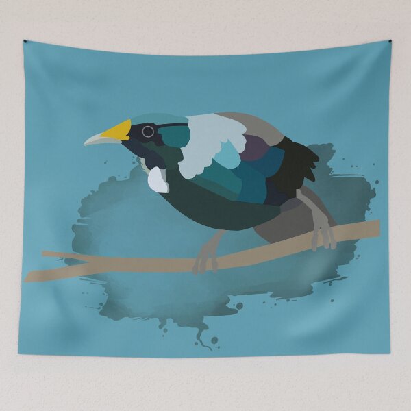 Item preview, Tui Bird from New Zealand designed and sold by kiwishirts.