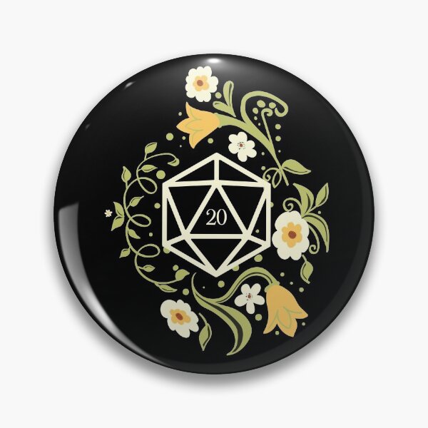Item preview, Polyhedral D20 Dice Plant and Flowers designed and sold by pixeptional.