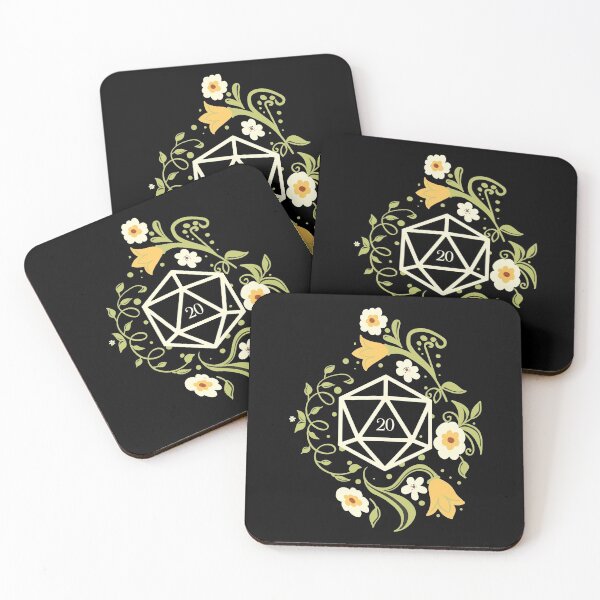 Item preview, Polyhedral D20 Dice Plant and Flowers designed and sold by pixeptional.