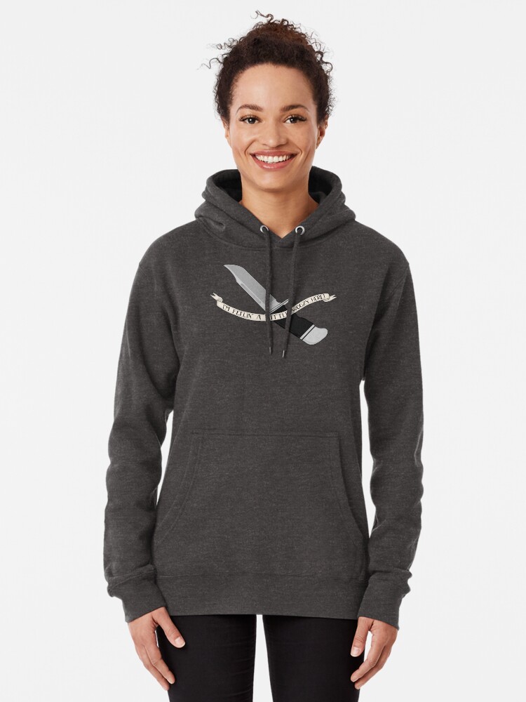 Tatum Says Hey Lady! black lettering, Women's Zip-Up Hoody Classic Fleece