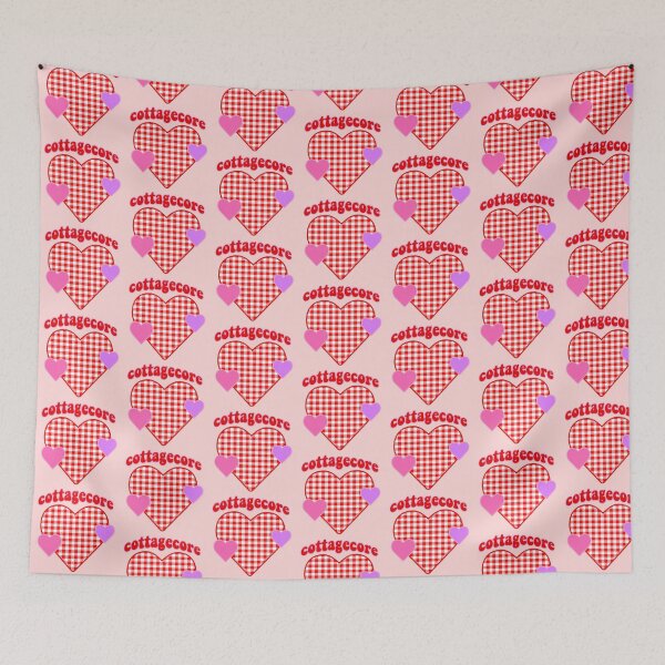 Item preview, cottagecore heart with typography designed and sold by elizastreet.