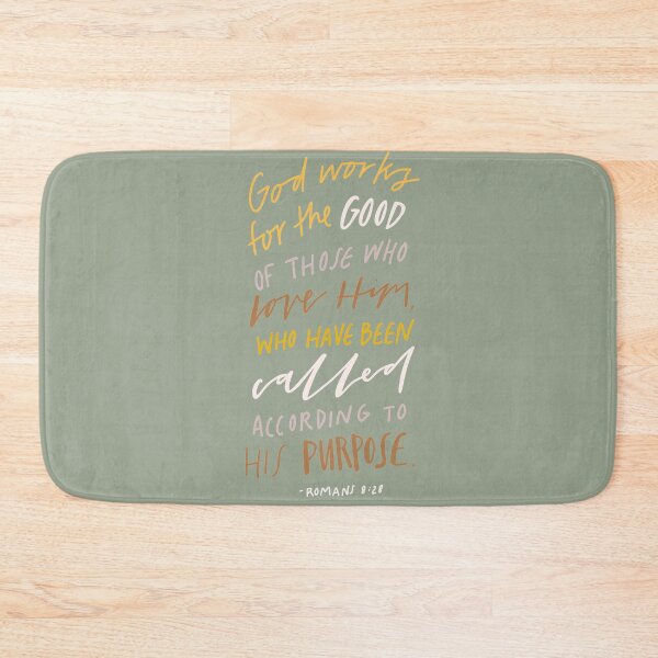 Item preview, Romans 8:28 | Bible Verses | Christian Inspirational Faith | Illustration Calligraphy designed and sold by seaniemendoza.