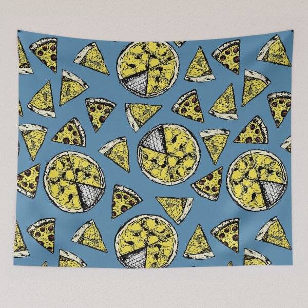Item preview, Cheesy Pizza Pattern Delicious Pizza Lover designed and sold by razvigod.