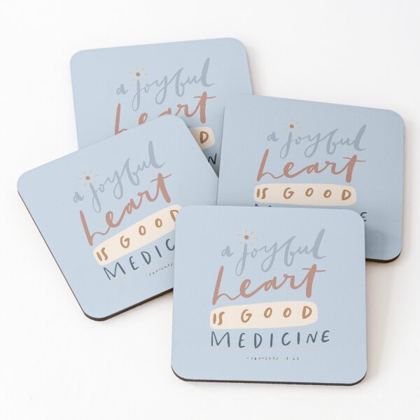 Item preview, Proverbs 17:22 | Bible Verses | Christian Inspirational Faith | Illustration Calligraphy designed and sold by seaniemendoza.