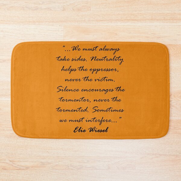 Item preview, Sometimes we must interfere - Elie Wiesel - Dark Text designed and sold by lyricalshirts.