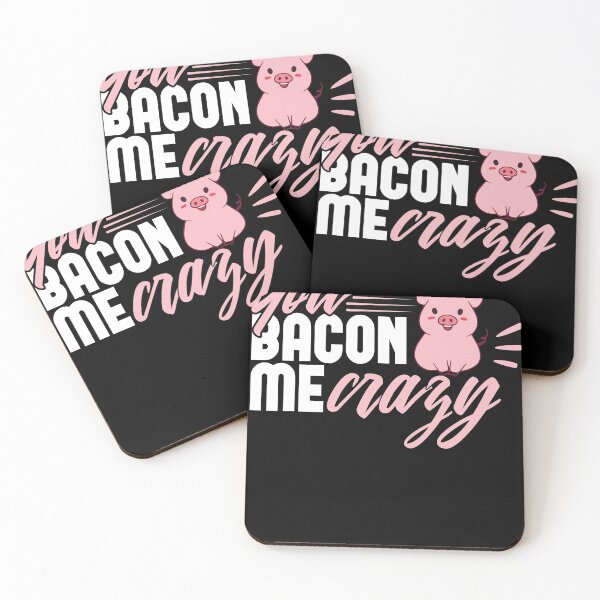 Item preview, You Bacon me crazy funny shirt design designed and sold by Grinover.