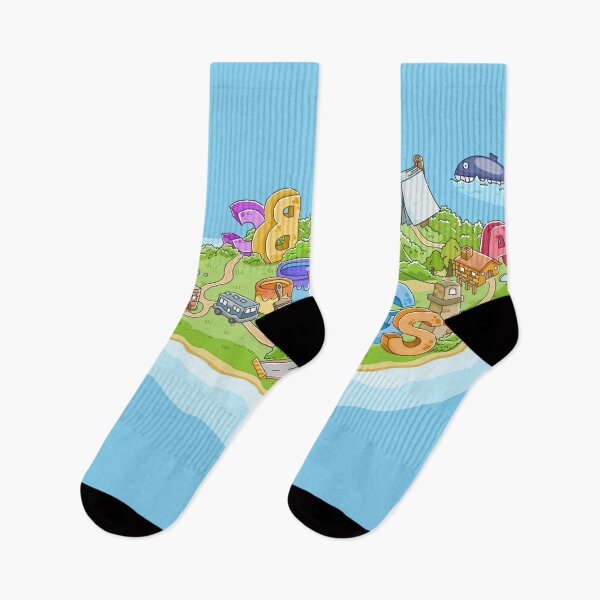 Item preview, Alphabet wonderland surrounded by beaches designed and sold by Purple monkey.