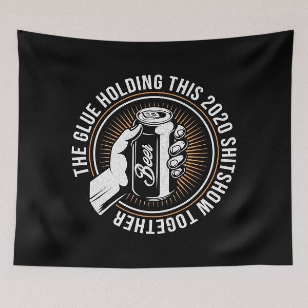 Item preview, Beer The Glue Holding This 2020 designed and sold by trendingshop97.