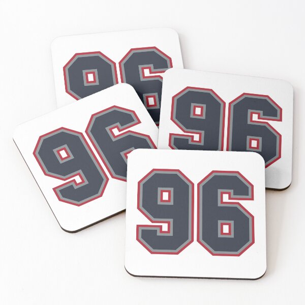 Item preview, 96 Navy Grey Red Sports Number Ninety-Six designed and sold by HelloFromAja.