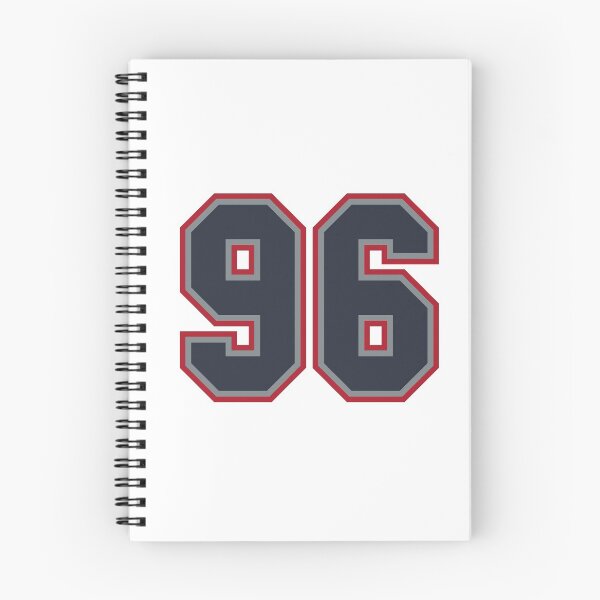 Item preview, 96 Navy Grey Red Sports Number Ninety-Six designed and sold by HelloFromAja.
