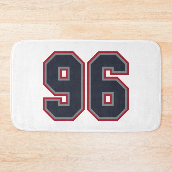 Item preview, 96 Navy Grey Red Sports Number Ninety-Six designed and sold by HelloFromAja.