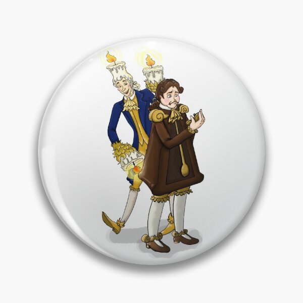 Item preview, Lumière and Cogsworth designed and sold by bribritenma.