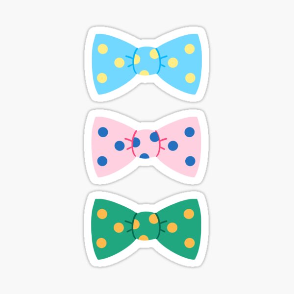 bow tie sticker by jerseymo redbubble