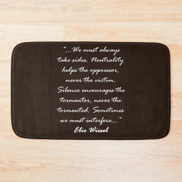 Item preview, Sometimes we must interfere - Elie Wiesel - Light Text designed and sold by lyricalshirts.