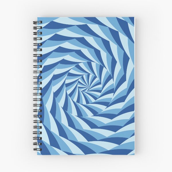 Item preview, Spiral Circles Pattern Blue designed and sold by leomooncreates.