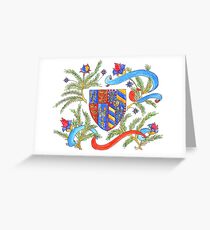 Heraldry Greeting Card
