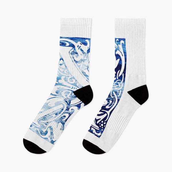 Item preview, The Letter X Blue Ocean Waves  designed and sold by yacine12353.
