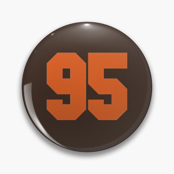 Artikelvorschau, 95 Nummer Cleveland Sports Fünfundneunzig braunes Trikot entworfen und verkauft von HelloFromAja.