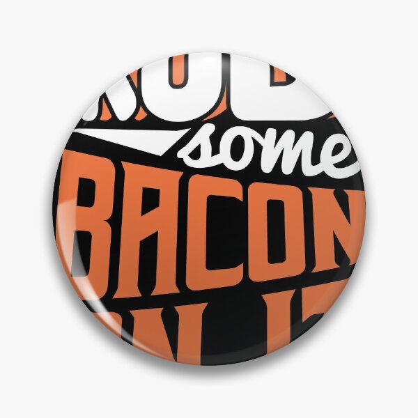 Item preview, Rub some Bacon on it funny shirt motif designed and sold by Grinover.