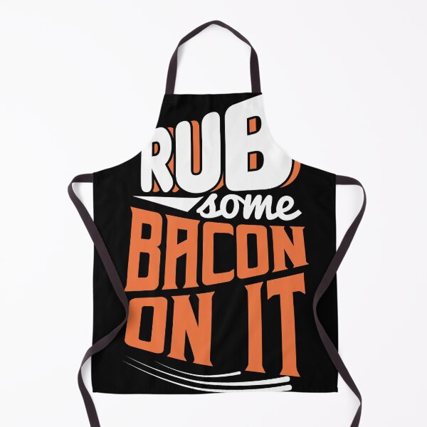 Item preview, Rub some Bacon on it funny shirt motif designed and sold by Grinover.