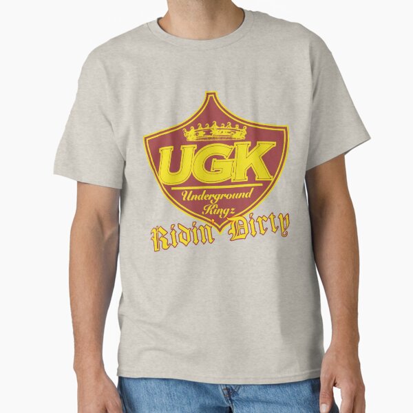 Vista previa del artículo con la obra «Edición rara de UGK Underground Kingz "Ridin Dirty"», diseñado y vendido por ninja-ID.