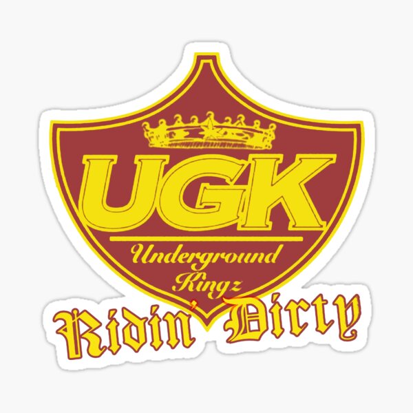 UGK Underground Kingz "Ridin rare edit" Sticker Sale ninja-ID |