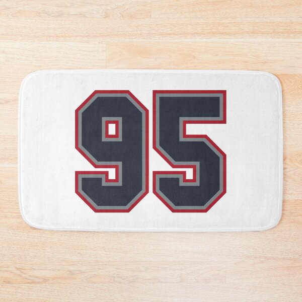 Item preview, 95 Navy Grey Red Sports Number Ninety-Five designed and sold by HelloFromAja.